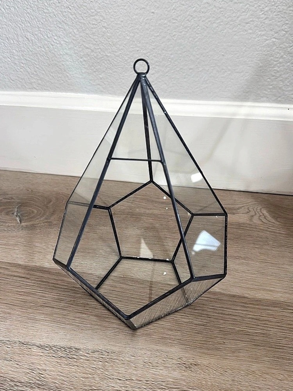 Geometric Hanging Glass Terrarium Decor